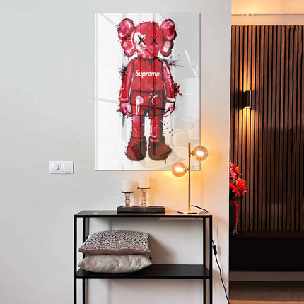 Red Hype Figure – Glass