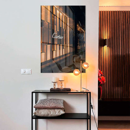 French Luxury at Night – Glass