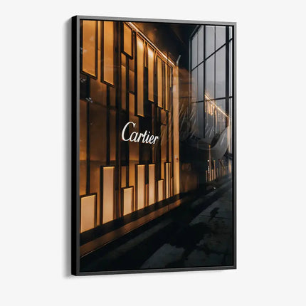French Luxury at Night – Glass