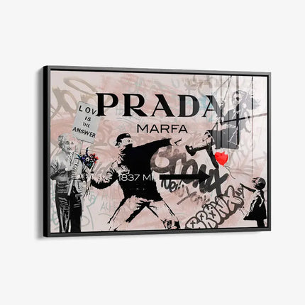 Prada Banksy – Glass