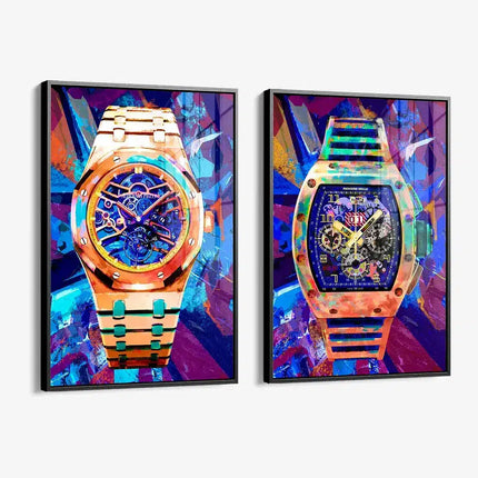 Bundle: "Colored Watch" (2x) – Glass