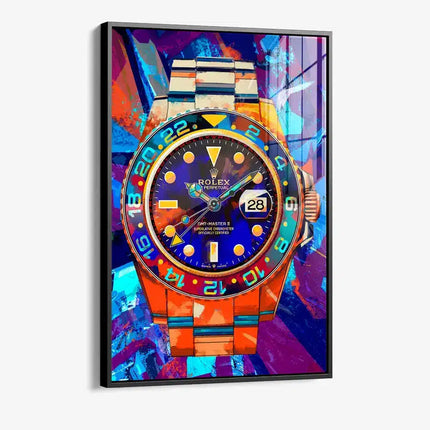 The Colored Watch – Glass