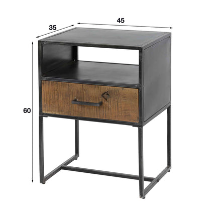 Nightstand 1L blend  Robust Hardwood
