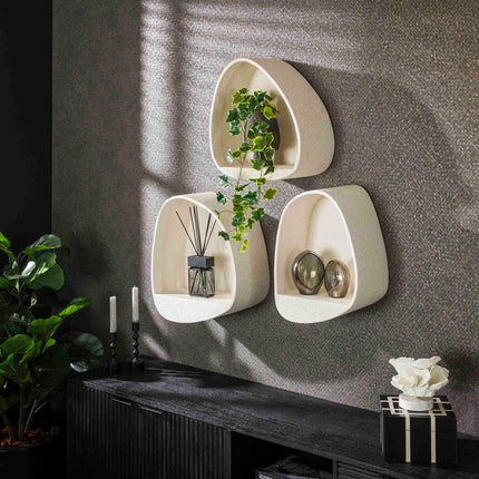 Wall Cabinet stone druppel / Marble Composite