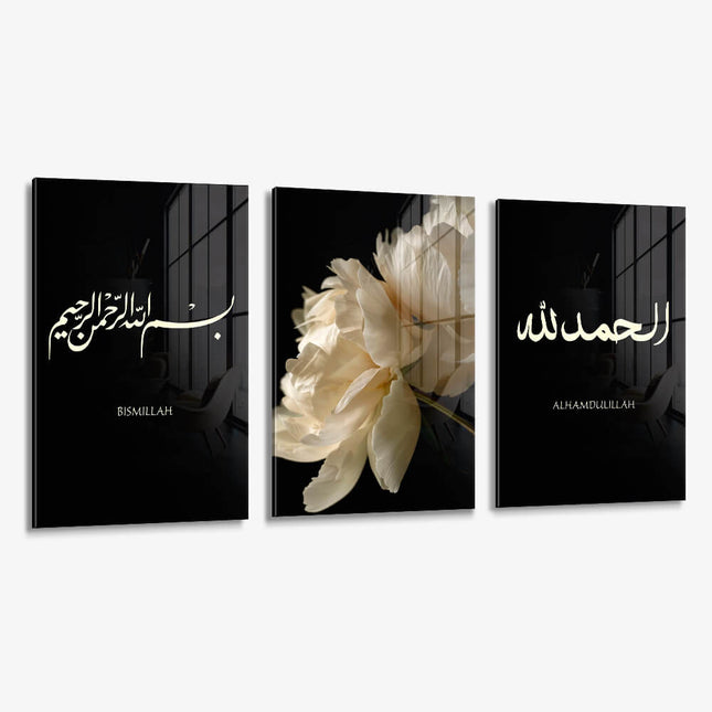 Bundle: "Bismillah & Elhamdulllah" (3x) – Glass