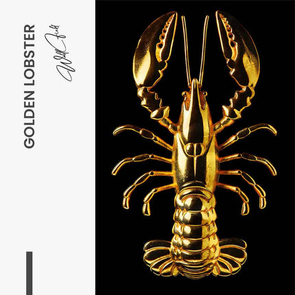Golden Lobster – Glass