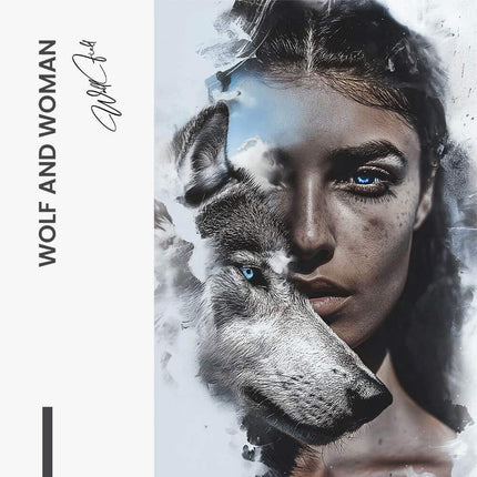 Wolf and Woman – Glass