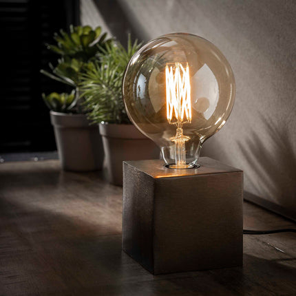 Table Lamp block/Zwart nikkel / Black Nickel