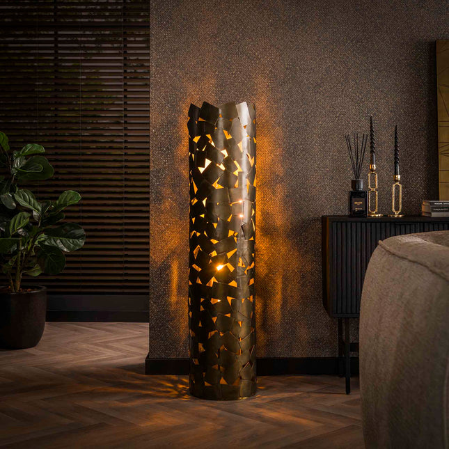 Floor Lamp patch cylinder / Antique Bronze