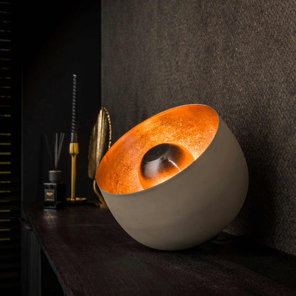 Table Lamp Ø28 basket / Natural Grey