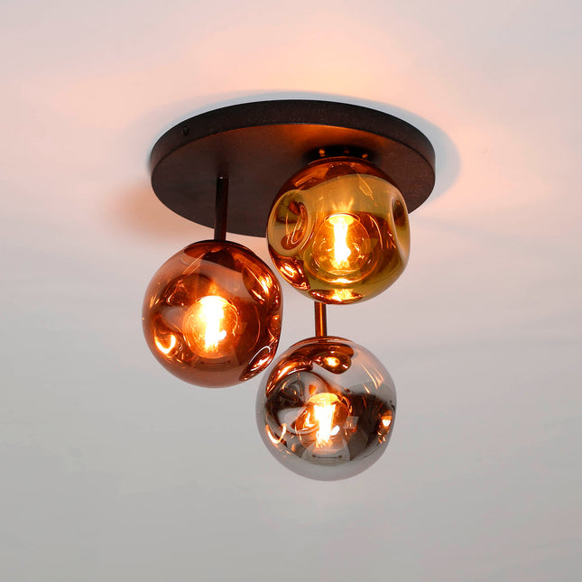 Ceiling Lamp 3L stellar  Arctic Black