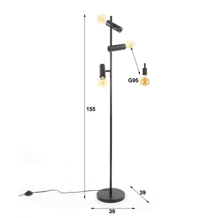Floor Lamp 3L Spot