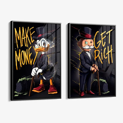 Bundle: "Wealthy Figures" (2x) – Glass