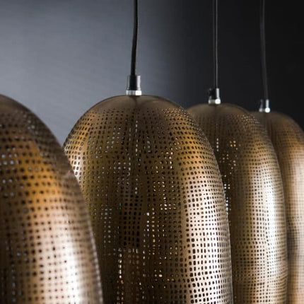 Pendant Lamp 4L cosmic / Antique Bronze