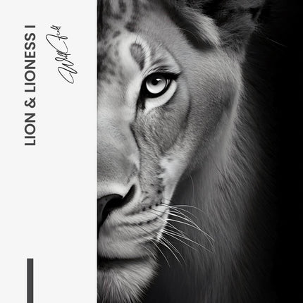 Bundle: "Lion & Lioness II" (2x) – Glass