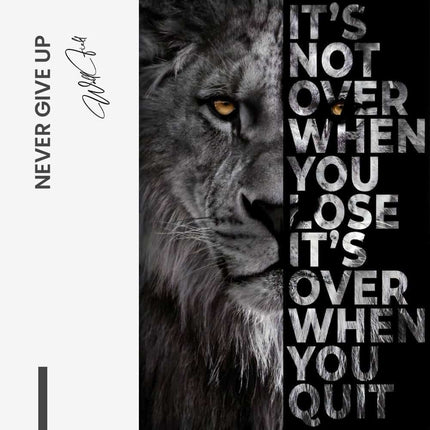 "Never Give Up"
