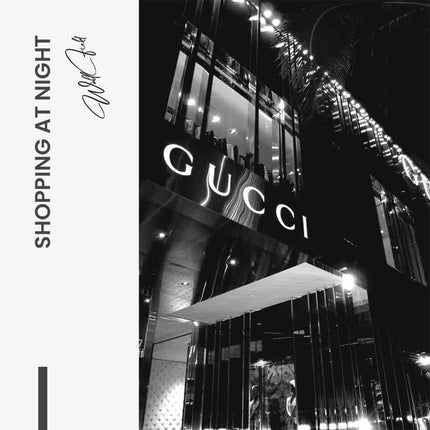 Shopping at Night – Glass