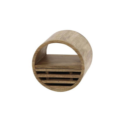 Wall Cabinet 1L tweak Ø30 / Solid Mango (Sand Color)