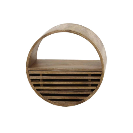 Wall Cabinet 1L tweak Ø50 / Solid Mango (Sand Color)