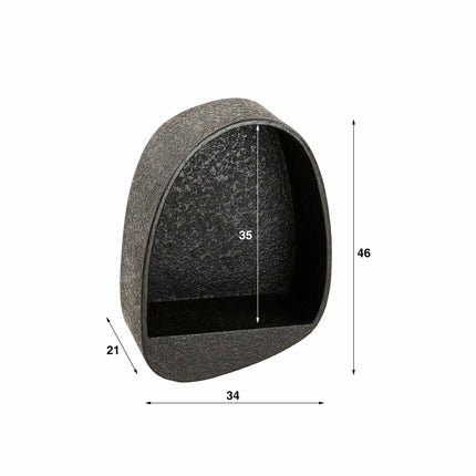 Wall Cabinet metallic druppel / Gray