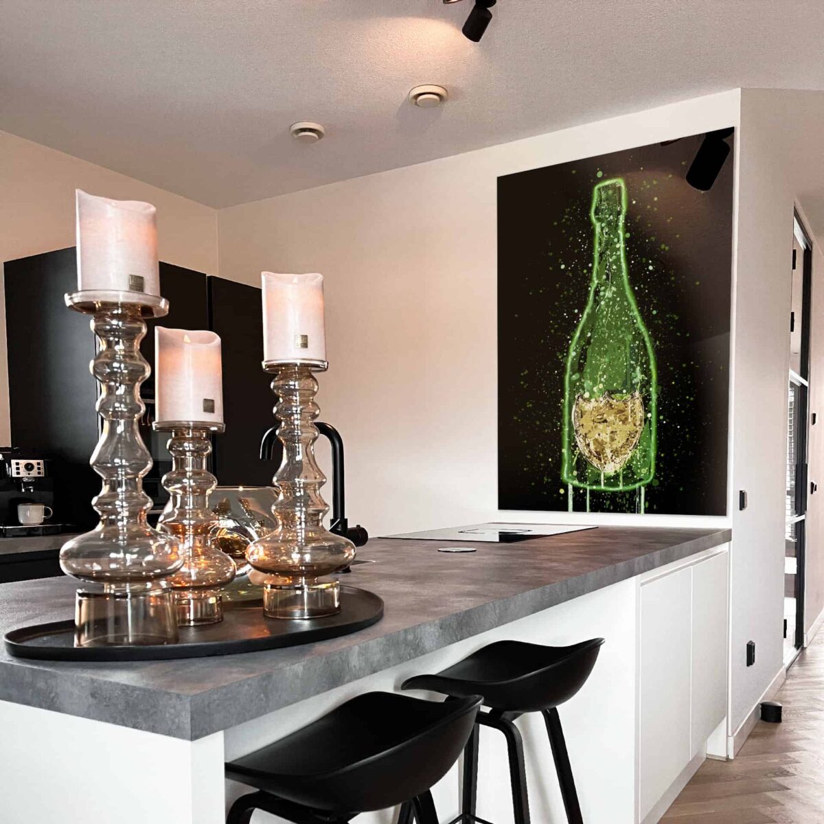 Green Champagne (Limited Edition) – Glass - Image 3