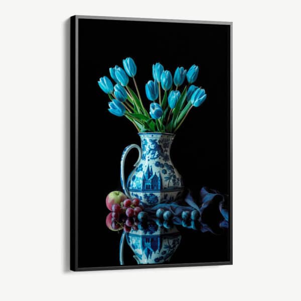 "Delft Blue & Dutch Tulips II"