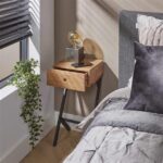 Nightstand 1L XS balance / Solid Natural Acacia - Image 2