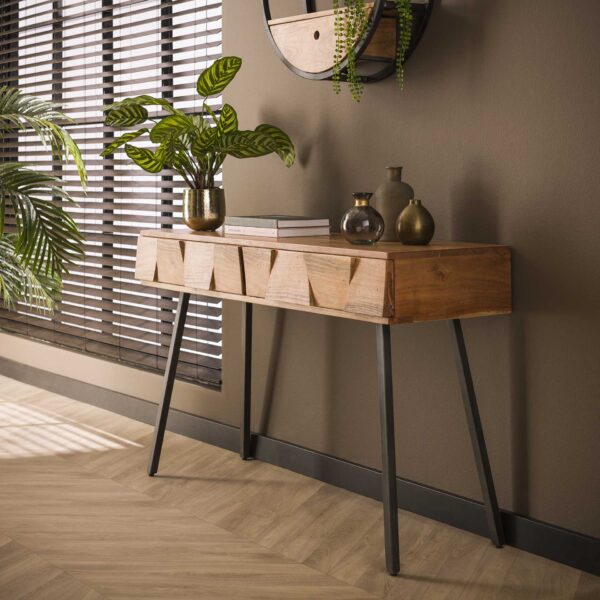 Vanity Table Demn / Solid Natural Acacia