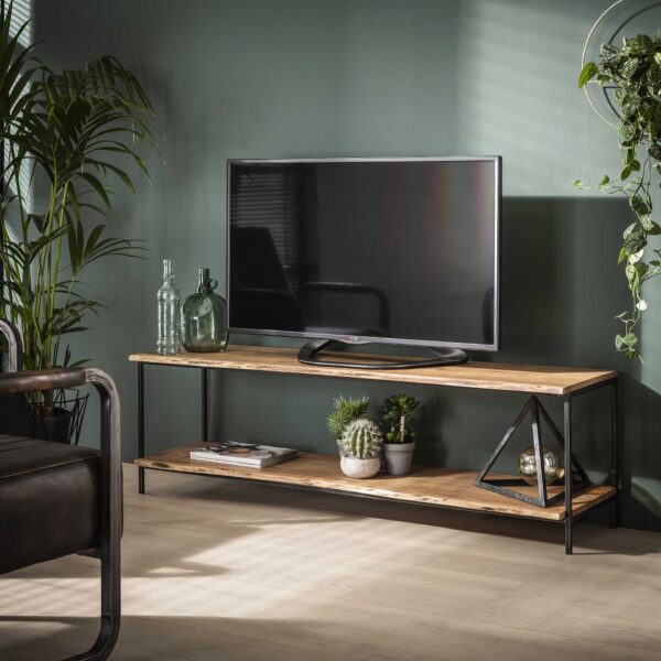TV cabinet Natural Edge / Solid Natural Acacia