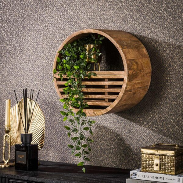 Wall Cabinet 1L tweak Ø40 / Solid Mango (Sand Color)