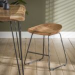 Stool hout ergo. VPE2 / Solid Natural Acacia