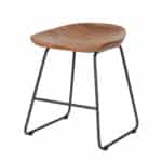 Stool hout ergo. VPE2 / Solid Natural Acacia - Image 2