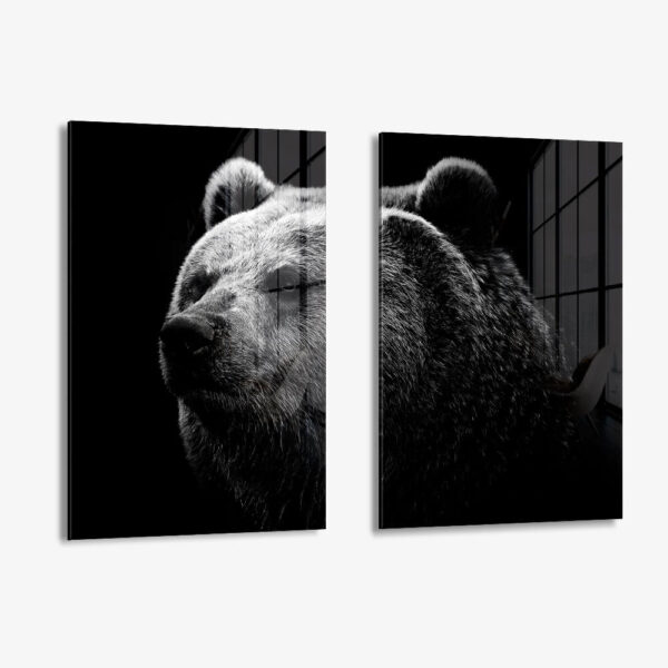 Lot: "Big Bear" (2x) – Glass