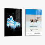 Lot: "AIR Blue" (2x) – Glass
