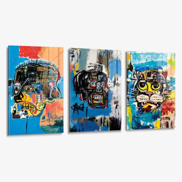 Lot: "Untitled Art" (3x) – Glass