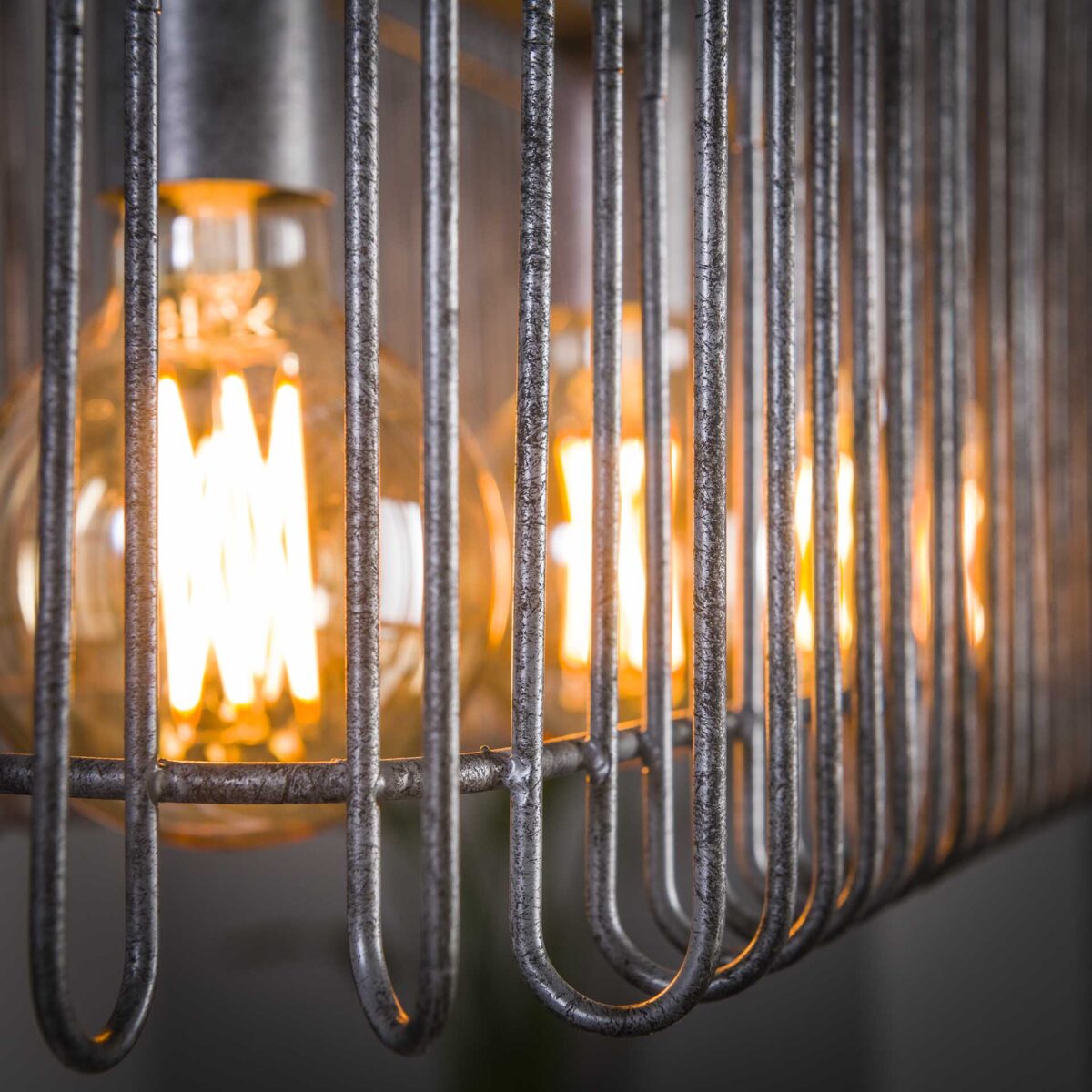 Pendant Lamp trax 120cm / Antique Silver - Image 3