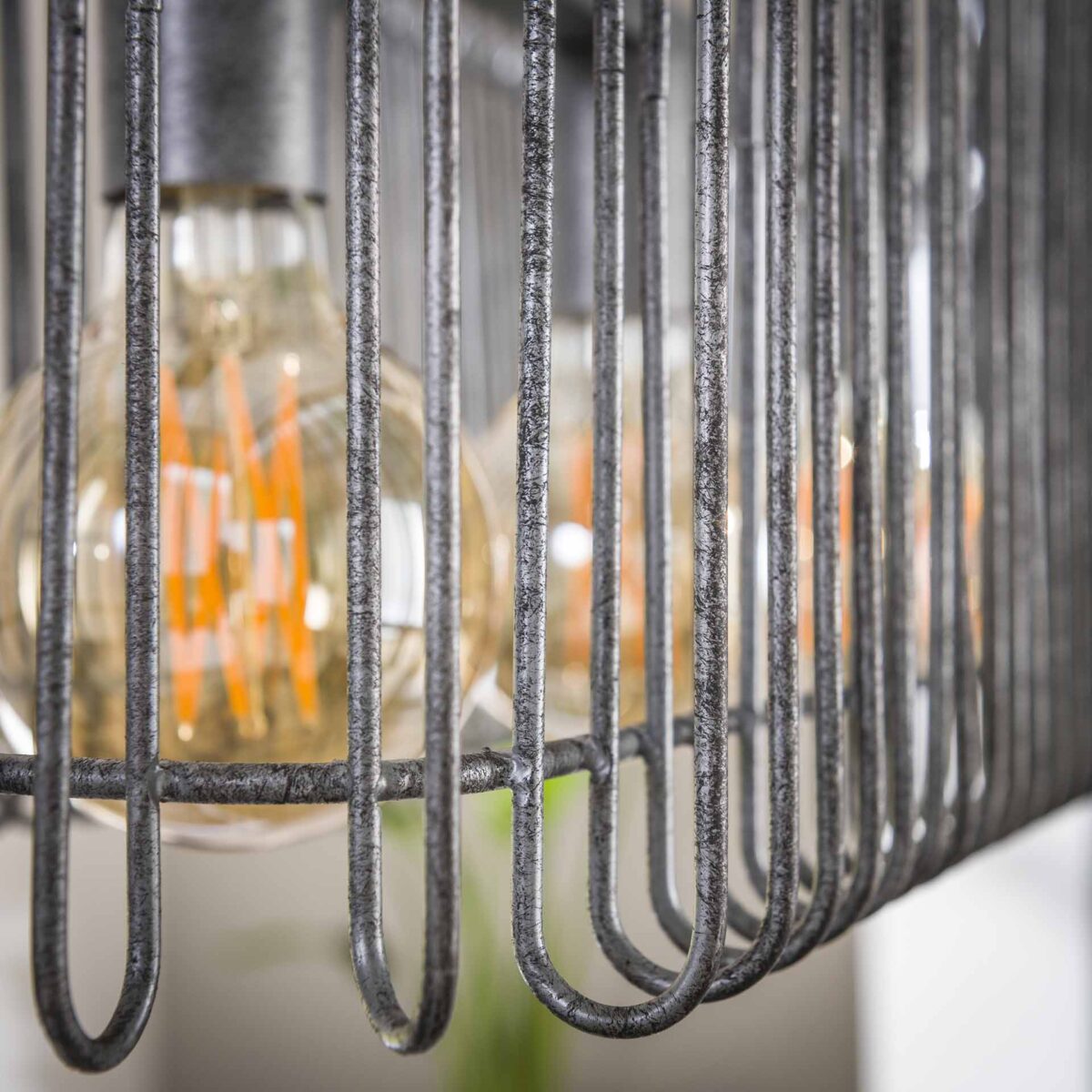 Pendant Lamp trax 120cm / Antique Silver - Image 4