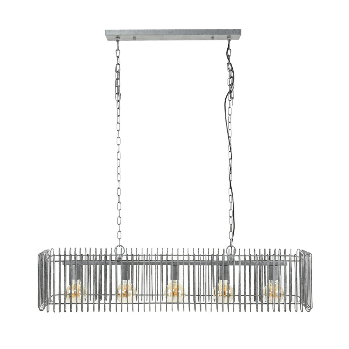 Pendant Lamp trax 120cm / Antique Silver - Image 5
