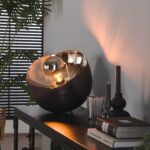 Table Lamp Ø36 mirror L / Black Nickel