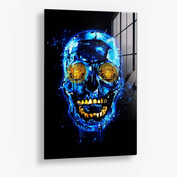 Blue Skull (Limited Edition) – Glass
