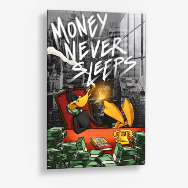Money Never Sleeps – Glass