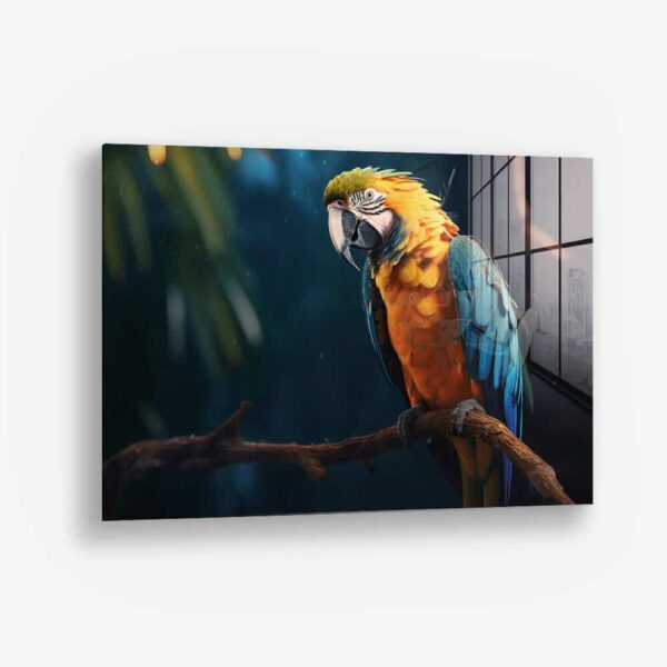 Pride Parrot – Glass