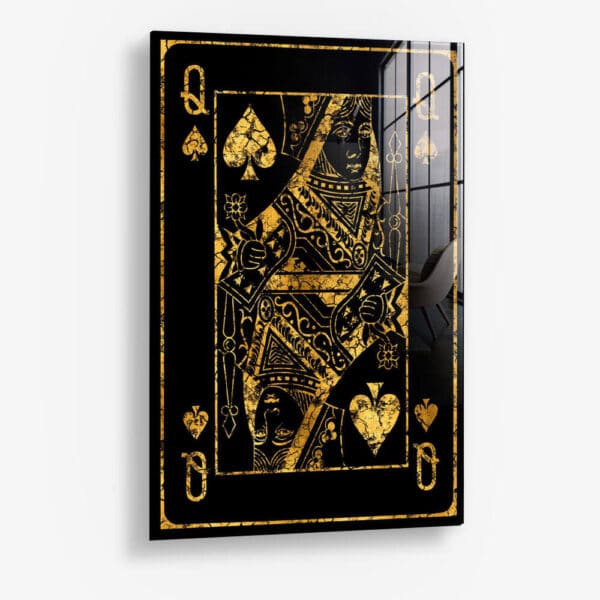 Golden Card Q – Glass