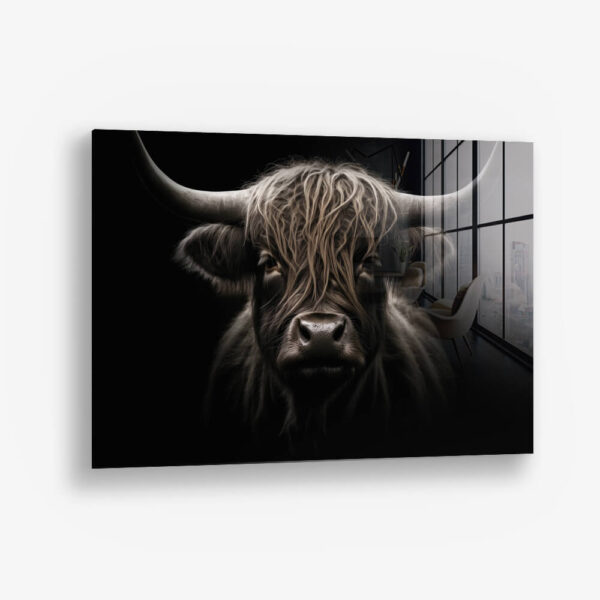 Muscox Face – Glass