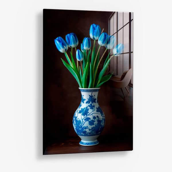 Blue Tulips – Glass
