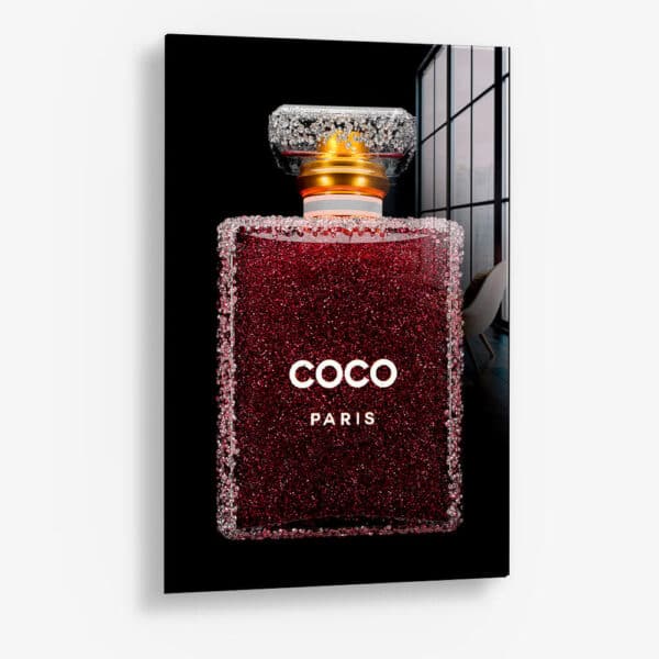 COCO Red Sparkles – Glass