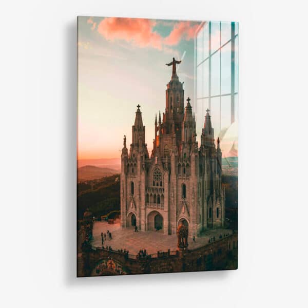 Corazon de Jesus – Glass