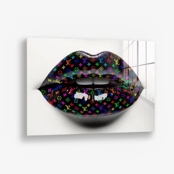 Designer Lips – Glass