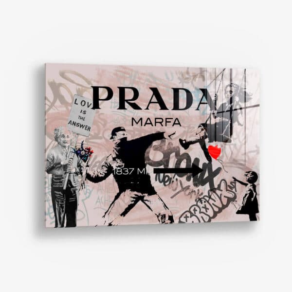 Prada Banksy – Glass