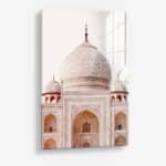 Taj Mahal Closeup – Glass